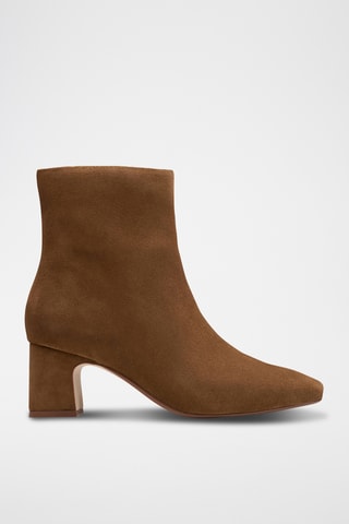 Botines de nobuk Fernie - Marrón
