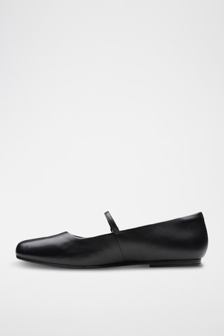 Babies de piel Livia - Negro