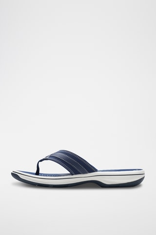 Chanclas sintéticas de cuña Brinkley - Azul