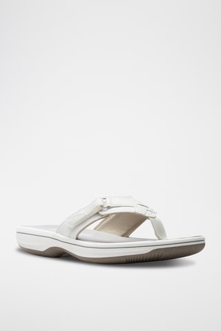 Chanclas sintéticas Brinkley - Blanco
