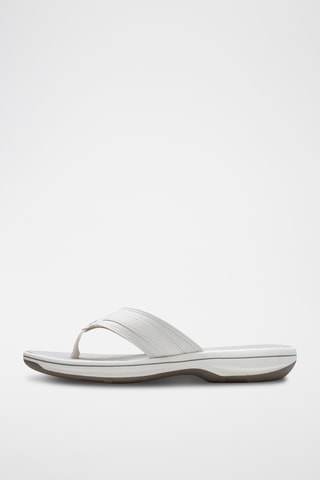 Chanclas sintéticas Brinkley - Blanco