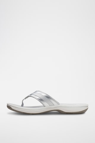 Chanclas Brinkley - Plateado