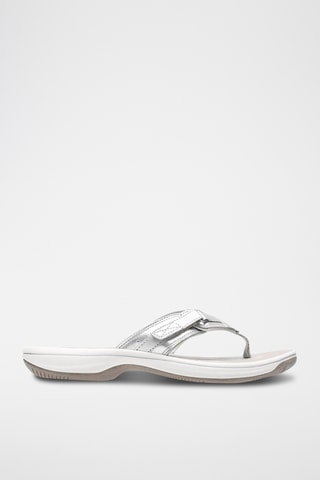 Chanclas Brinkley - Plateado