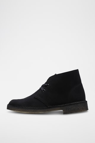 Botines de nobuk Desert - Negro