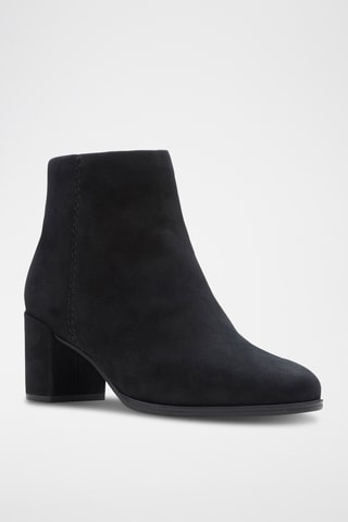 Botines de nobuk Freva55 - Negro