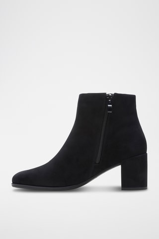Botines de nobuk Freva55 - Negro
