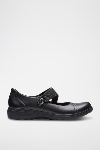Babies de piel Carleigh - Negro