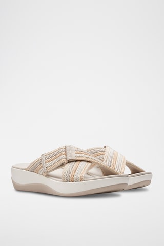 Sandalias de cuña Arla - Beige