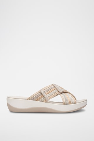 Sandalias de cuña Arla - Beige