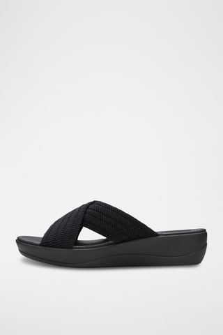 Sandalias de cuña Arla - Negro