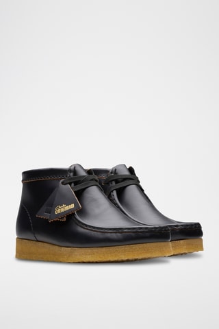 Botines de piel Wallabee - Negro