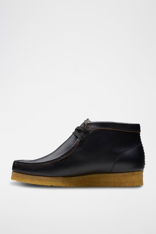 Botines de piel Wallabee - Negro