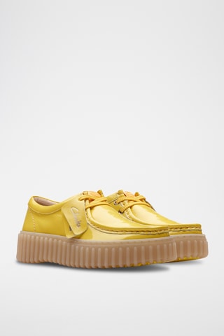 Derbies de piel de charol Torhill - Amarillo