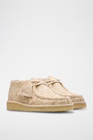 Botines de piel Desert - Beige