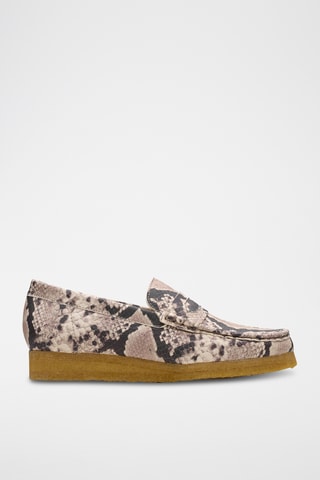Mocasines de piel WallabeeLoafer - Beige