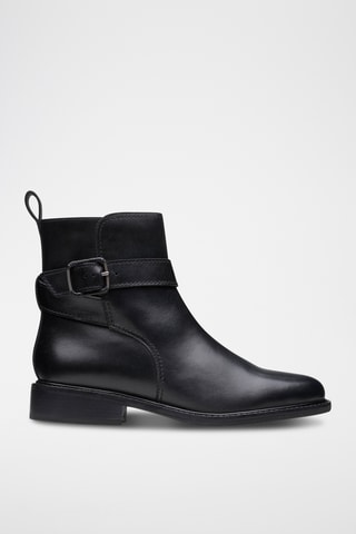 Botines de piel Renewal - Negro
