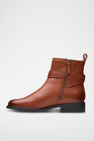 Botines de piel Renewal - Marrón