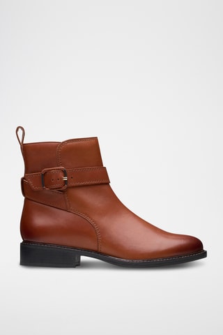 Botines de piel Renewal - Marrón