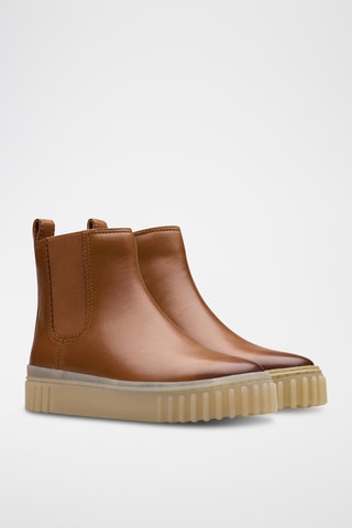 Botines Chelsea de piel Mayhill - Marrón