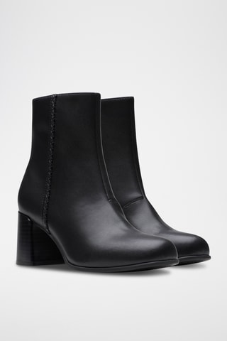 Botines de piel Keirsta - Negro
