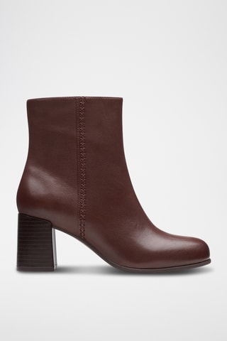 Botines de piel Keirsta - Marrón