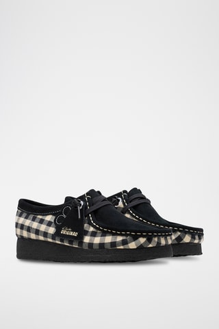 Mocasines de piel Wallabee. - Negro