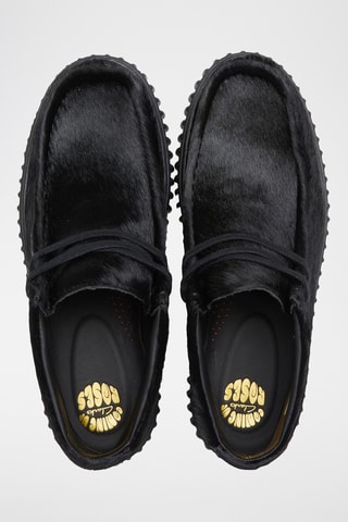 Botines de piel CUR - Negro