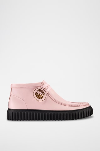 Botines de piel CUR - Rosa