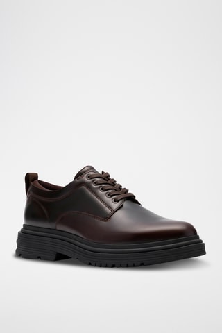 Derbies de piel Badbury - Marrón