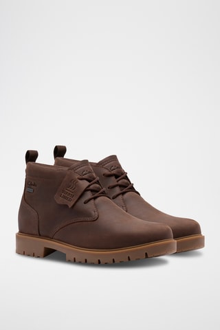 Botines de piel Berhill - Marrón