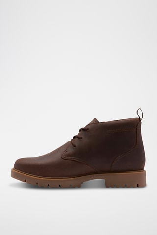 Botines de piel Berhill - Marrón