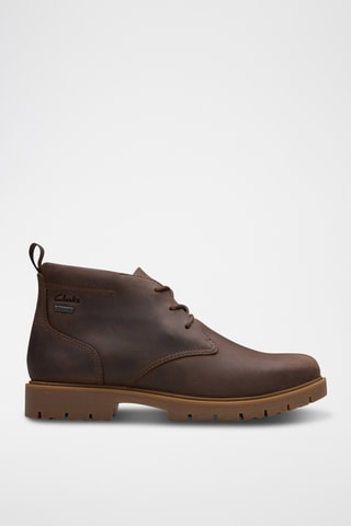 Botines de piel Berhill - Marrón