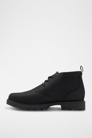 Botines de piel Berhill - Negro