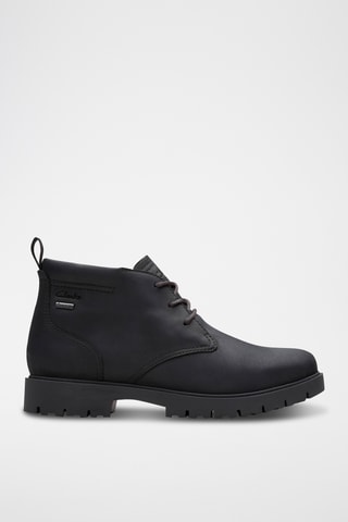 Botines de piel Berhill - Negro