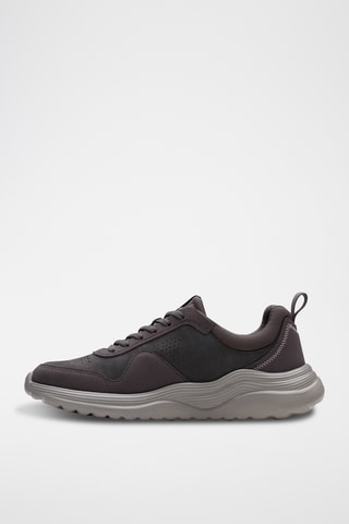 Zapatillas de piel Lt360 - Gris oscuro