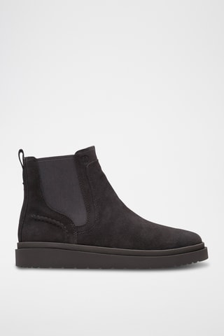 Botines de nobuk Polden - Negro