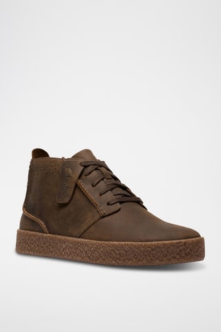 Botas de piel Streethill - Caqui