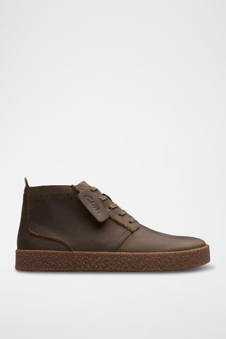 Botas de piel Streethill - Caqui