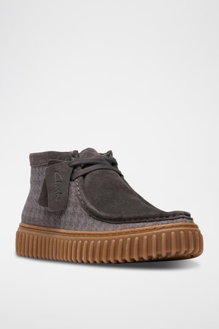 Botas de nobuk Torhill - Gris