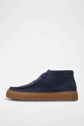 Botines de piel Torhill - Azul