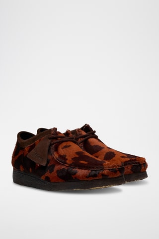 Derbies de piel Wallabee - Marrón
