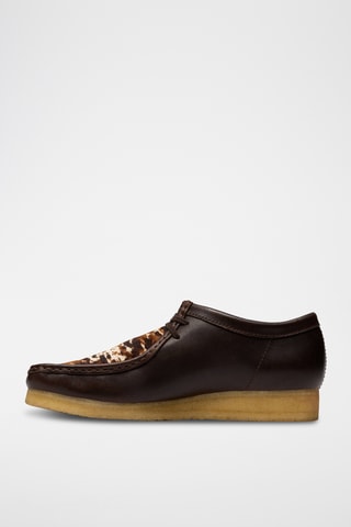 Mocasines de piel Wallabee - Marrón