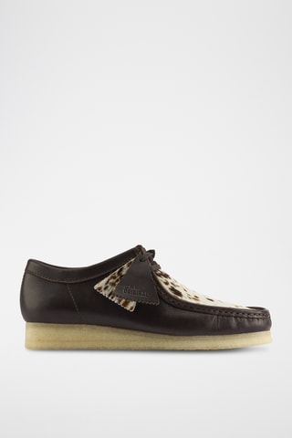 Mocasines de piel Wallabee - Marrón