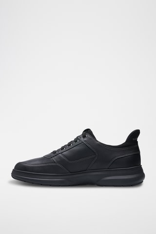 Zapatillas de piel Mullan - Negro