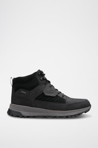 Zapatillas de trekking de piel ATL - Negro