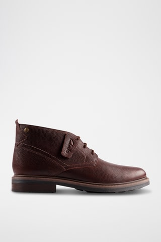 Botas de piel Newford - Marrón