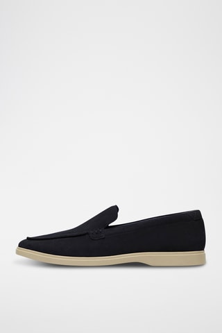 Mocasines de nobuk Torford - Azul marino