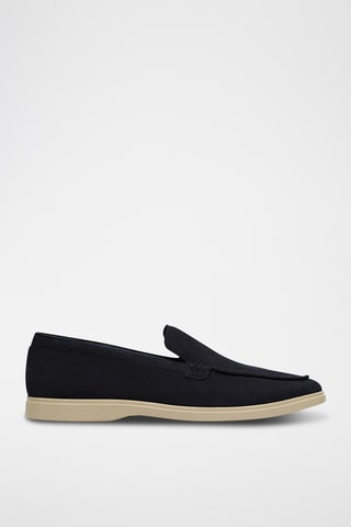 Mocasines de nobuk Torford - Azul marino