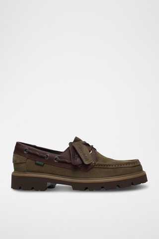 Náuticos de nobuk Cleyhill - Caqui