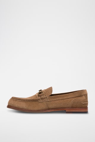 Mocasines de nobuk CraftJames - Marrón